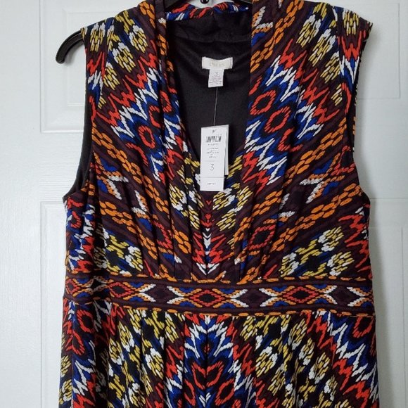 Chicos multi-coloured maxi dress - NWT - Picture 3 of 6